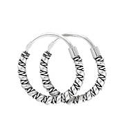 Срібні сережки