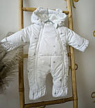 Дитячий демісезонні комбінезон 62 68 розмір для діток від 0 до 6 міс Весна Осінь, фото 5