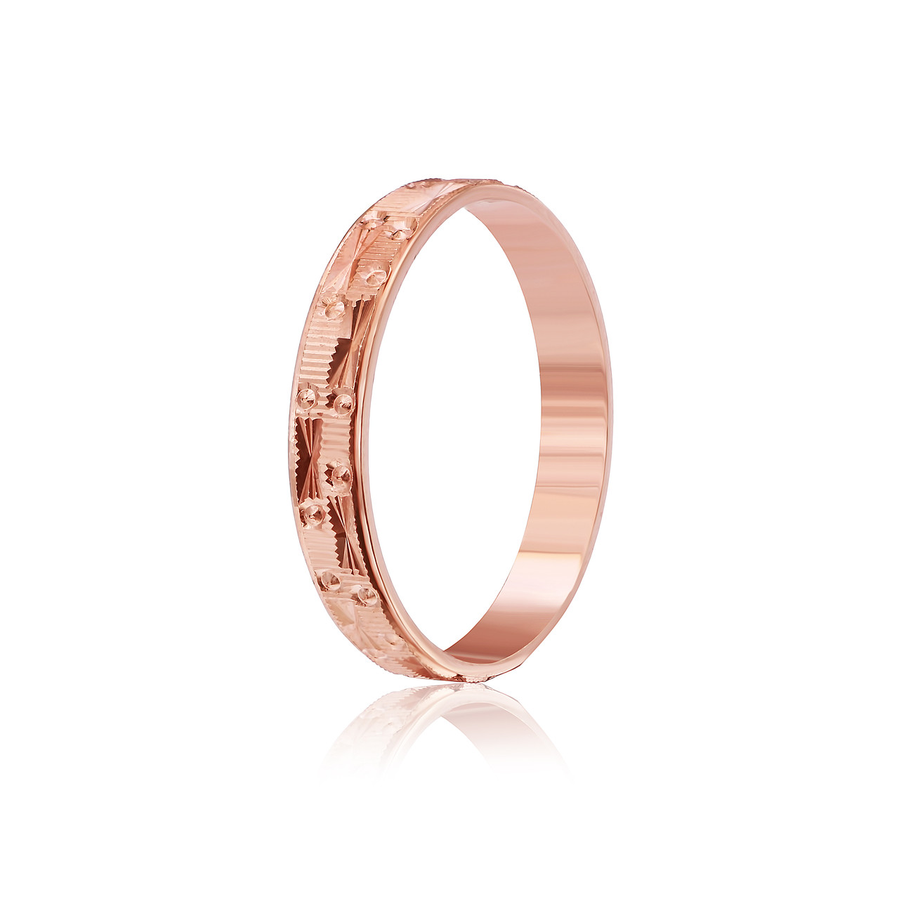 Срібна каблучка в позолоті