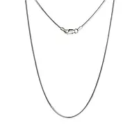 Срібний ланцюг снейк, Розмір 40 см x 0,1 см, Вага: 2.1 г