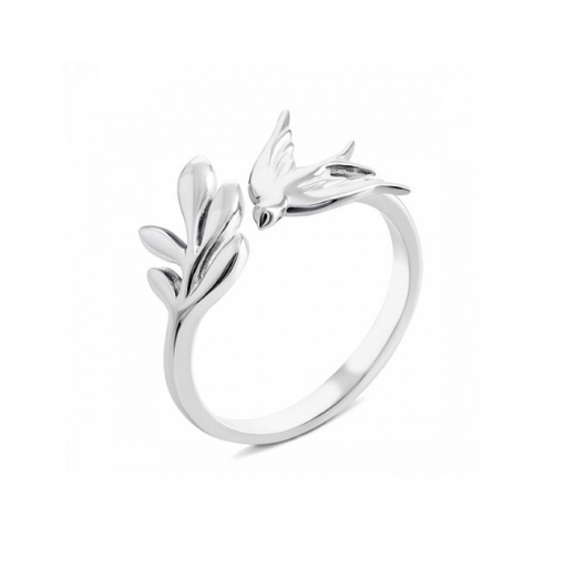 Срібна каблучка, Розмір 15,0, Вага: 2.1 г