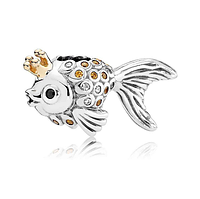 Срібна підвіска "Три бажання" з фіанітами