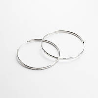 Срібні сережки