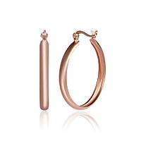 Срібні сережки в позолоті