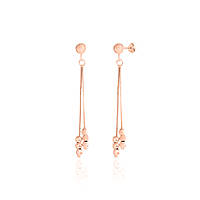 Срібні сережки в позолоті