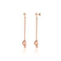 Срібні сережки в позолоті