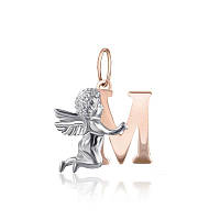 Срібний підвіс в позолоті п32/278