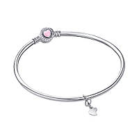 Браслет срібний для шармів