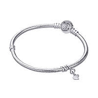 Браслет срібний для шармів