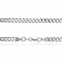 Срібний ланцюжок, плетіння Гурмет (Панцир), Розмір 40 см x 0,15 см, Вага: 2.0 г