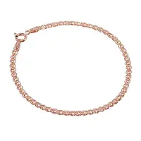 Срібний браслет, нонна (мона ліза) (813), Розмір 18 см x 0,3 см, Вага: 2.0 г