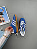 Жіночі Кросівки Adidas Gazelle Indoor Blue White / Адідас Газелі Індор Сині з Білим, фото 9