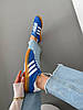 Жіночі Кросівки Adidas Gazelle Indoor Blue White / Адідас Газелі Індор Сині з Білим, фото 8