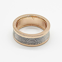 Срібна каблучка в стилі "Bvlgari", Розмір 17,0, Вага: 9.0 г