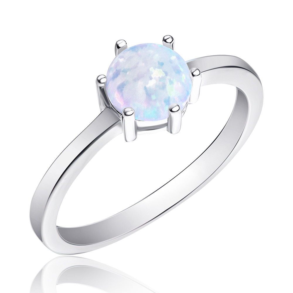 Срібна каблучка, Розмір 15,5, Вага: 1.5 г