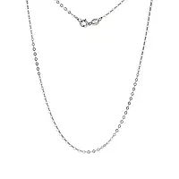 Срібний ланцюжок, плетіння Якір круглий, Розмір 40 см x 0,1 см, Вага: 0.8 г