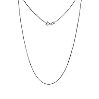 Ланцюжок зі срібла снейк, Розмір 35 см x 0,1 см, Вага: 1.9 г