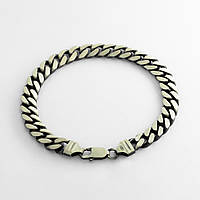 Срібний браслет, Розмір 23 см x 0,8 см, Вага: 37.0 г