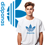 Футболка унісекс Stedman з принтом ДІД ПАНАС XS біла, фото 4