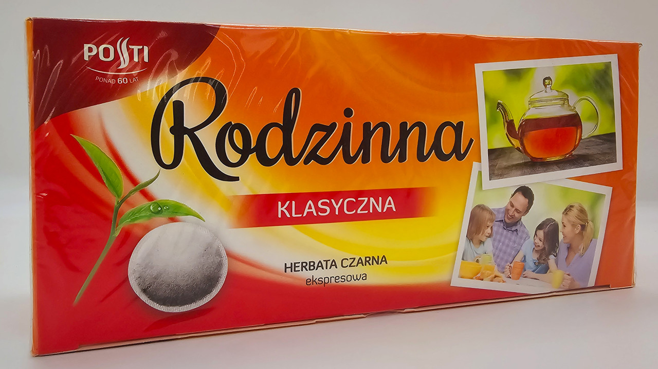 Чай чорний Rodzinna Klasyczna 80 пак. Польща
