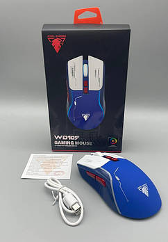 Миша бездротова Jedel Gaming WD109 7D 2.4Ghz+BT з вбудованими акумуляторами (500mAh)