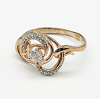 Срібна каблучка зі вставкою фіаніт