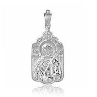 Срібна підвіска "Св.Миколай Чудотворець"