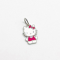 Срібний підвіс Hello Kitty