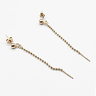 Срібні сережки