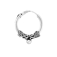 Срібні сережки