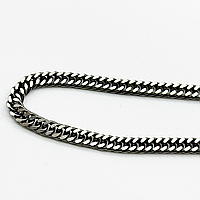 Срібний ланцюжок, плетіння Подвійний Ромб (Рембо)