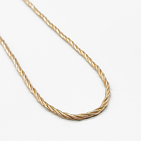 Срібний ланцюжок позолочений