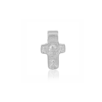 Срібна підвіска "Спас нерукотворний"