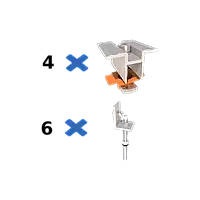 Комплект кріплень до металочерепиці MetalTile IV