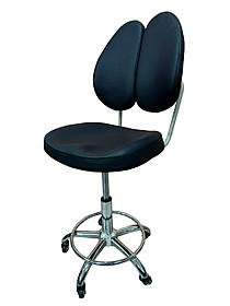 СТІЛЕЦЬ МАЙСТРА ІЗ ОРТОПЕДИЧНОЮ СПИНКОЮ DS-888 BLACK