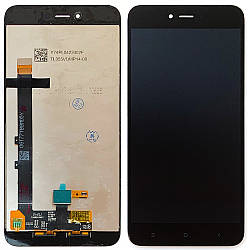 Дисплей (екран) Xiaomi Redmi Note 5A 2/16 Gb MDG6 з тачскріном (чорний Оригінал)