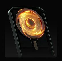 УМБ SK Magnetic MagSafe Power Bank 1USB 1Type-C PD 20W Wireless 15W 2000mAh 22.5W Green, фото 4