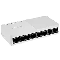 Комутатор 8 портів некерований Hikvision DS-3E0508D-O