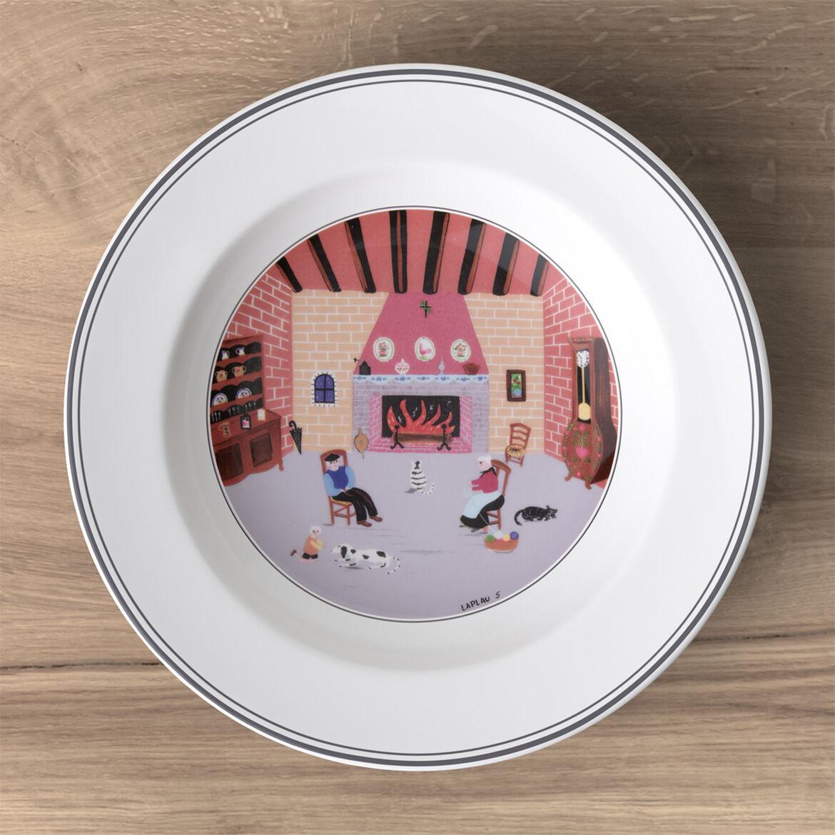 Обідня тарілка Villeroy & Boch Design Naif Camino 27 см