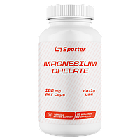 Магній SPORTER MAGNESIUM CHELATE 90 капсул