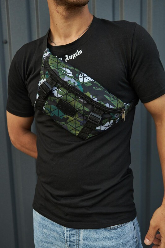 Сумка-бананка Fazan V2 Intruder з абстрактним малюнком, фото 1