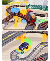 Комплект гоночної траси з електропоїздом Malplay 700 см, фото 2