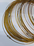 Основа для кольє та кулонів (чокер). Колір — золото помаранчеве,  може бути неоднорідне покриття, темні плями, дивіться фото!!, фото 2