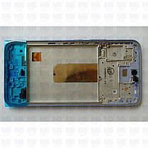 Дисплей Samsung A546 Violet A54 2023 (GH82-31232D) сервісний оригінал у складі з рамкою, фото 4