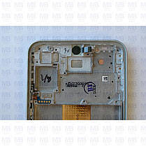 Дисплей із сенсором Samsung A546 Galaxy A54 White (GH82-31232B) сервісний оригінал у складі з рамкою!, фото 6