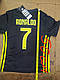 Розпродаж форми Ronaldo/уцінка форми 110-135 см у стилі Adidas Juventus Ronaldo/ Ювентус графіт/Ювентус, фото 7