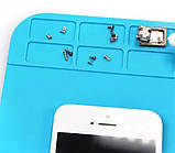 Силіконовий килимок для рукоділля. Розмір загальний 300*200 мм., фото 4