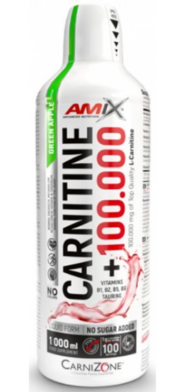 Карнітин AMIX CARNITINE 100.000 мг CARNIZONE 1000 мл Смак : Green Apple