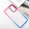 Чохол TPU+PC Fresh sip series для Samsung Galaxy A25 5G TPU+PC, Синій / Рожевий, фото 4