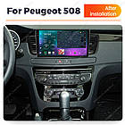 Штатна магнітола Mekede  M7 Plus Peugeot 508  (2011-2018) CarPlay QleD, фото 4